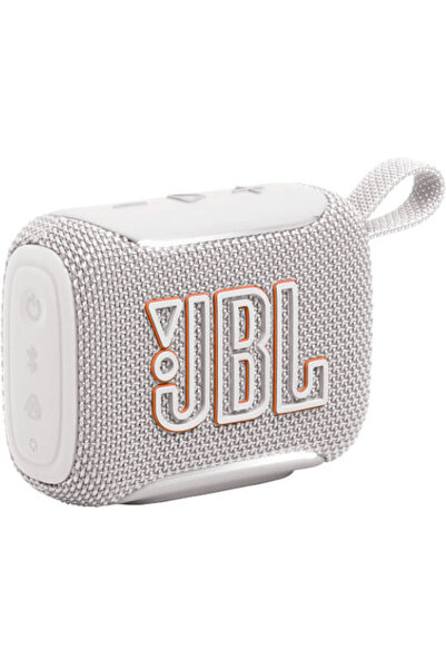 JBL Go 5 Αδιάβροχο Ηχείο Bluetooth 4.8W με διάρκεια μπαταρίας έως 10 ώρες Λευκό