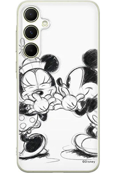 Disney Μίκυ Μίνι Πίσω Κάλυμμα Σιλικόνης Λευκό (Galaxy A55)