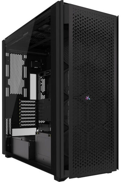 Corsair 9000D RGB Airflow Gaming Υπερ-θήκη Υπολογιστή με Πλαϊνό Παράθυρο Μαύρο