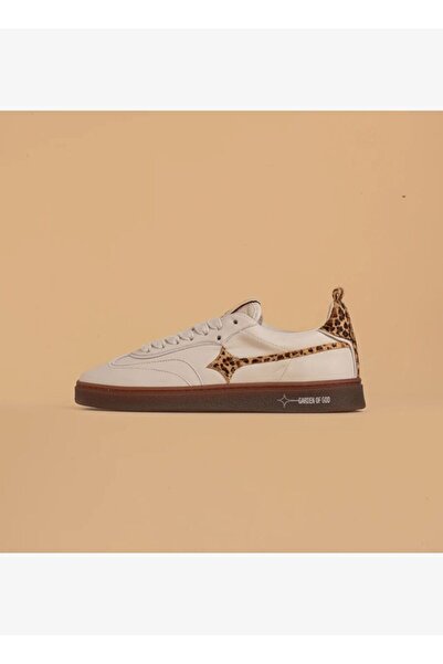 Garden Of God Kadın Sneaker EARTH LEA Off White Animalier