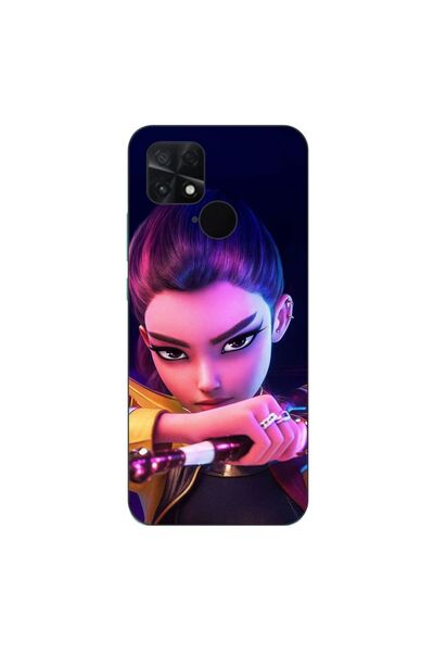 OEM Husa compatibila cu Xiaomi Poco C40 Silicon Gel Tpu Model KPop Demon Hunt...