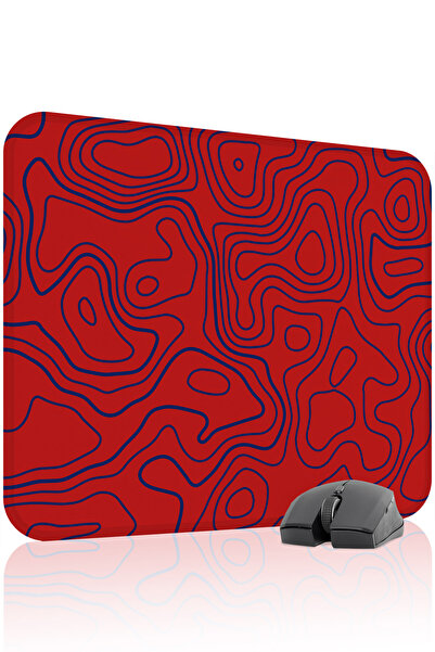 mousepad bastir Red Navy Blue 48X40 Fan Gaming Player Mouse Pad Non-Slip Base...