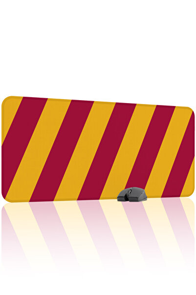 mousepad bastir Yellow Red 90X40 XXL Fan Gaming Player Mouse Pad Non-Slip Bas...