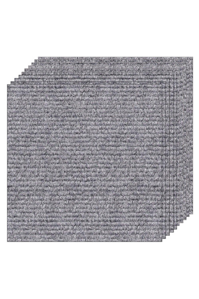 Teno 10 dale de covor autoadezive, durabile, antiderapante, 3,6 m², 60x60 cm,...