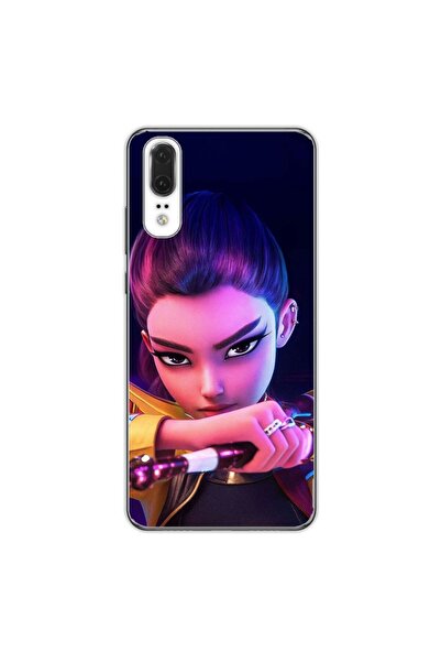 OEM Husa compatibila cu Huawei P20 Silicon Gel Tpu Model KPop Demon Hunters Rumi
