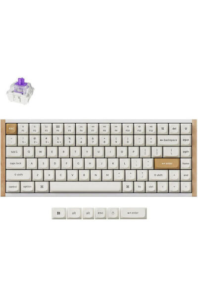 Keychron K2 HE K2H-Q1 Ασύρματο Μηχανικό Πληκτρολόγιο Gaming 75% με Διακόπτες ...