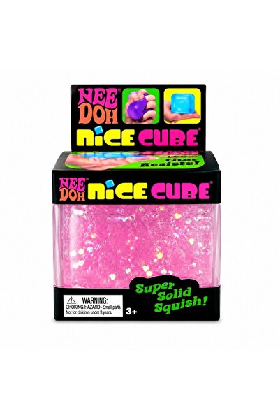 victiny Jucărie squishy antistres, design cuburi de gheață cu sclipici, multi...