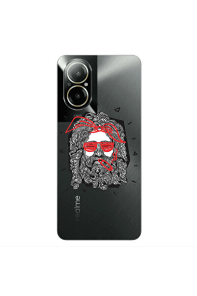 Other Realme C67 Cool glasses Transparent Silicone TPU Θήκη