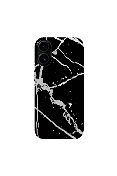 Other Apple Iphone 16 plus Marble Cream Cracks Transparent Silicone TPU Θήκη