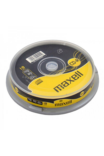Maxell CD-R 10 bucăți/set 700MB 52X Cutie tip tort
