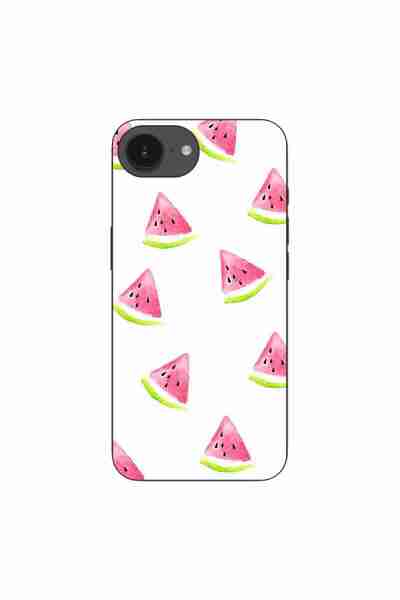 OEM Husa compatibila cu Apple iPhone 16e Silicon Gel Tpu Model Summer Slices