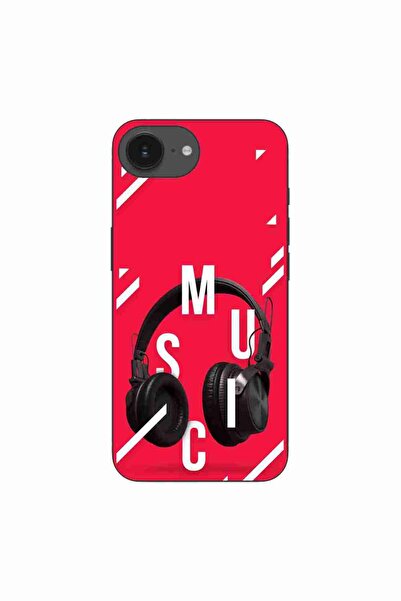 OEM Θήκη συμβατή με Apple iPhone 16e από σιλικόνη gel TPU με σχέδιο ακουστικώ...