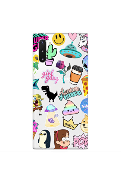 Other Samsung Note 10 Plus Cartoon queen Transparent Silicone TPU Θήκη
