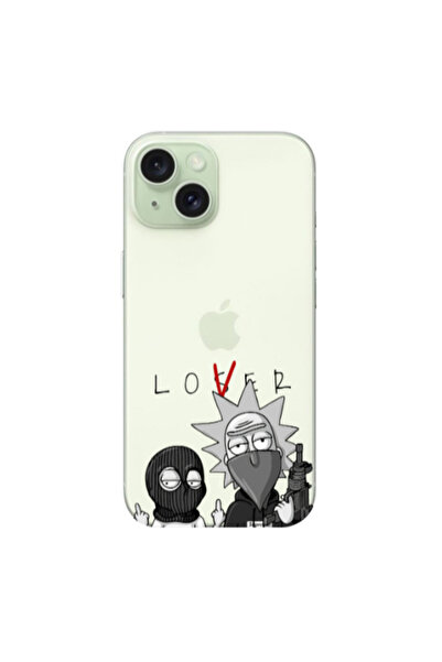 Other Apple iPhone 15 Plus Rick Loser Transparent Silicone TPU Θήκη