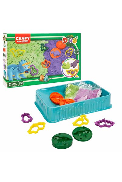 Genel Markalar Dino Oyun Kumu Seti 250 g 11 Parça