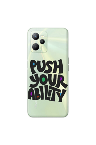 Other Realme C35 Push Your Ability Transparent Silicone TPU Θήκη