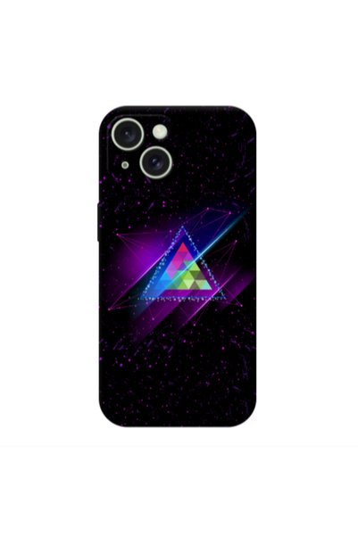 Other Apple iPhone 15 Triangle stars Transparent Silicone TPU Θήκη