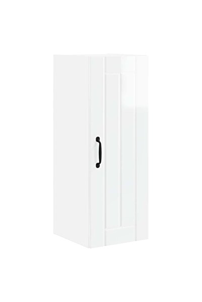 vidaxl Kitchen cabinet Glossy white 30 x 31 x 80 cm Composite wood