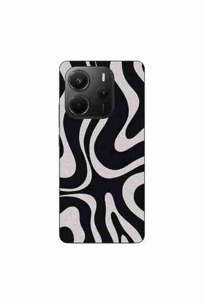 OEM Husa compatibila cu Xiaomi Redmi Note 14 4G Silicon Gel Tpu Model Monochr...