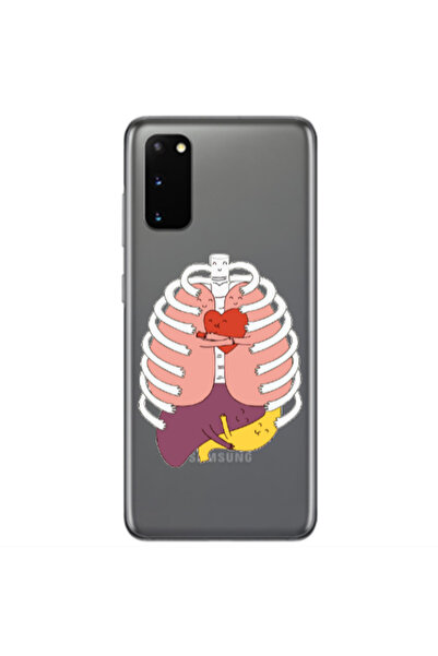 Other Samsung S20 Anatomy Transparent Silicone TPU Θήκη
