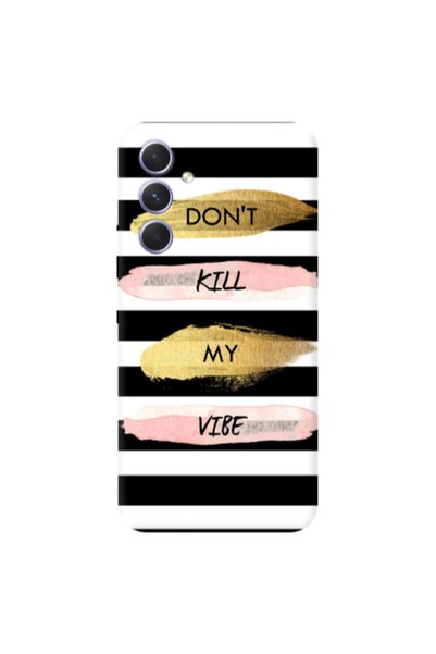 Other Samsung A35 Kill my vibe Transparent Silicone TPU Θήκη