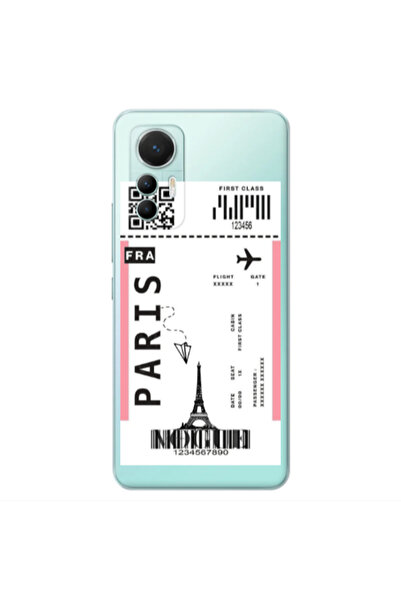 Other Xiaomi Mi 12 Lite Paris FRA Transparent Silicone TPU Θήκη