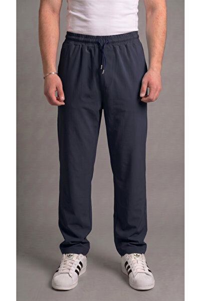 BETES Unisex Comfortable Fit Loose Cut Baggy Parachute Pants with Side Pockets
