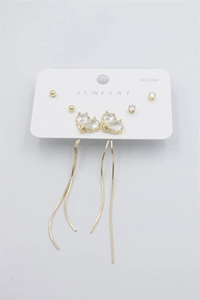 Marsilyan Nvdn- Ieg - Multiple Set Earrings - Gold Iegrs-Nvdn1
