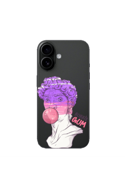Other Apple Iphone 16 plus Pin Bubble Transparent Silicone TPU Θήκη