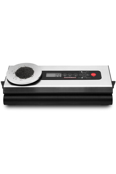 GASTROBACK Aparat de vidat 110 W Design Vacuum Sealer Advanced Scale 46012