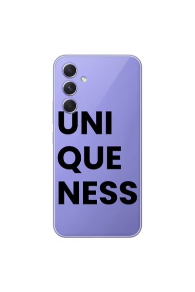 Other Samsung A35 Uni Que Nesss Transparent Silicone TPU Θήκη