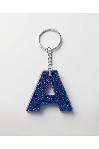 Luvia Accesories Keychain Letter a Epoxy
