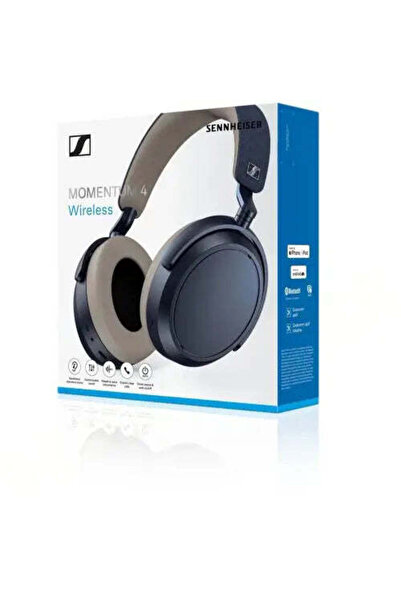 Sennheiser Căști wireless Momentum 4, Bluetooth 5.2, 700mAh, ANC, Denim
