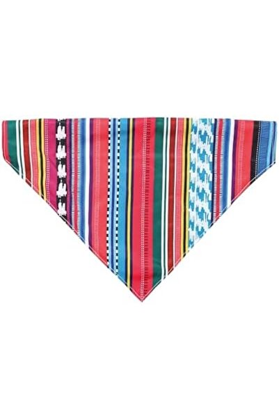 Yıldızan Terra Organik Urban Style Jazz Stripes Bandana Collar (L) Terra Orga...