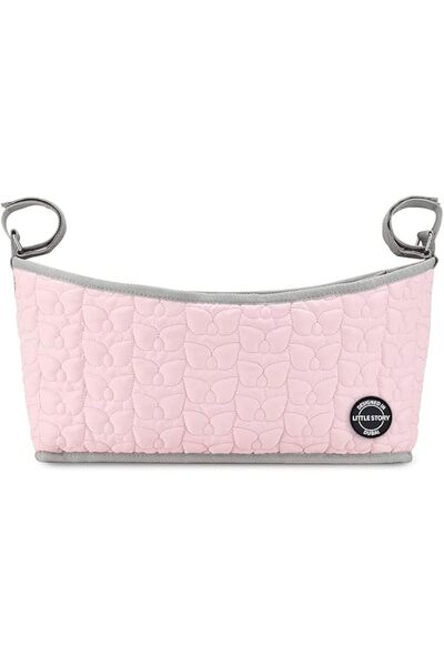 Little Story Luxury Padded Stroller Bag from Little Story, Pink Color