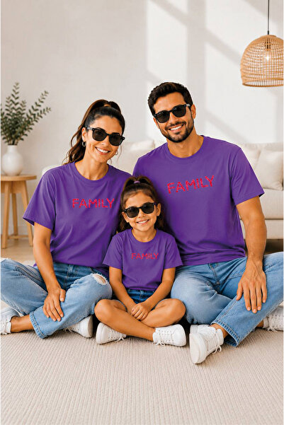 genosha Combinație de familie 100% bumbac Vândut la unitate Tricou supradimen...
