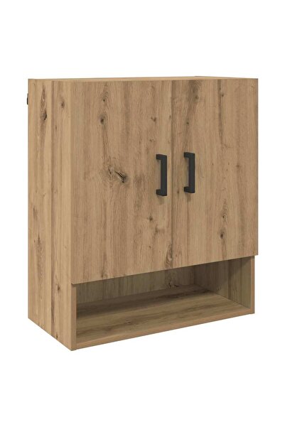 vidaxl Dulap de perete stejar artizanal 60 x 31 x 70 cm Lemn compozit