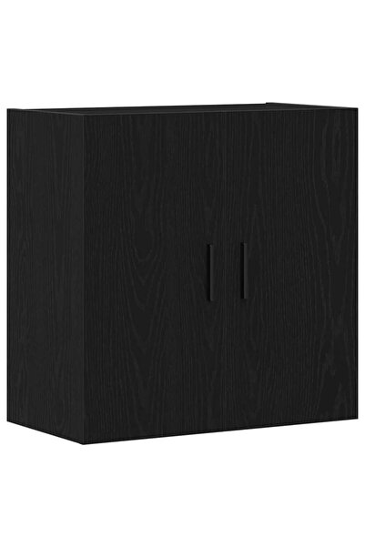 vidaxl Cabinet suspendat Stejar Negru 60 x 31 x 60 cm Lemn compozit