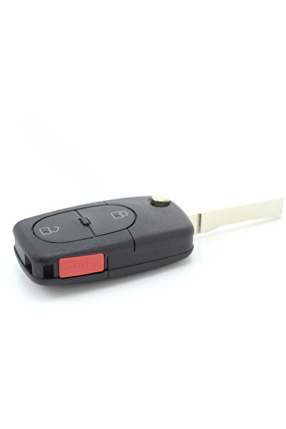 CarGuard - Audi - carcasДѓ cheie tip briceag, 2+1 butoane, cu buton panicДѓ И...