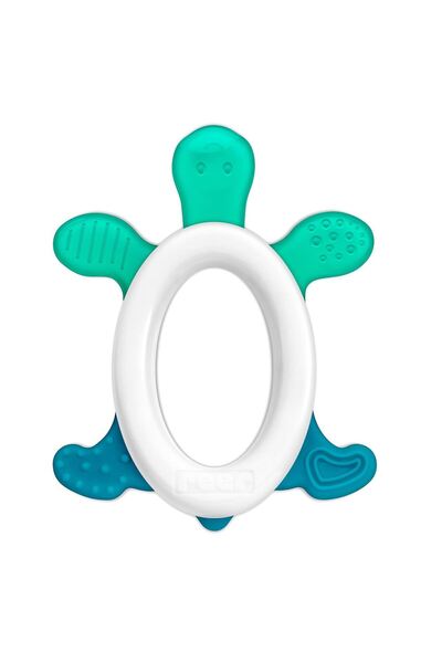 reer Teething ring with rattle for babies, cooling effect, for massage and so...
