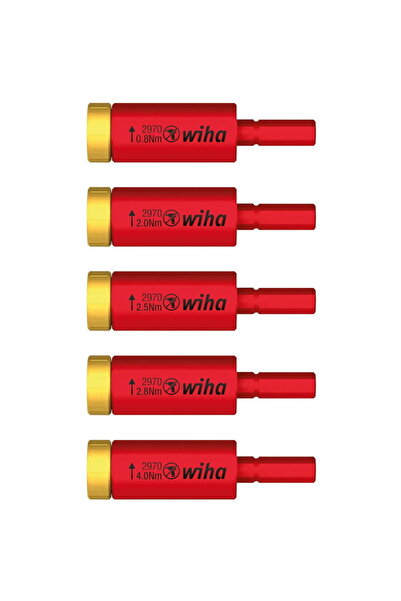 wiha easyTorque electric adapter torque Top Bottom Set 5 pcs