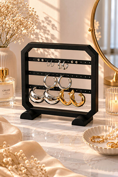 expres hediye Modern Earring Stand Earring Organizer Jewelry Stand Earring Ho...