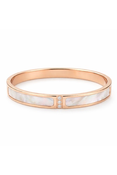 VELVIA Women's Bracelet with Shell Details and Shine