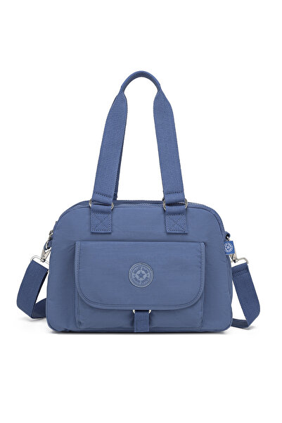 SMART BAGS Medium Size Multi-Pocket Waterproof Lightweight Crinkle Fabric Wom...