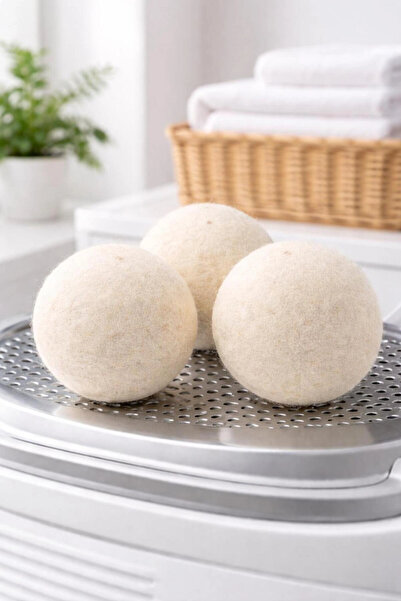 Eco Lounge Natural XXL Wool Dryer Ball (Set of 3) – for Laundry Dryer