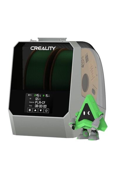 Creality Space PI Plus Filament Kurutucu, 48 Saat Zamanlayıcılı 2 Rulo Kapasi...