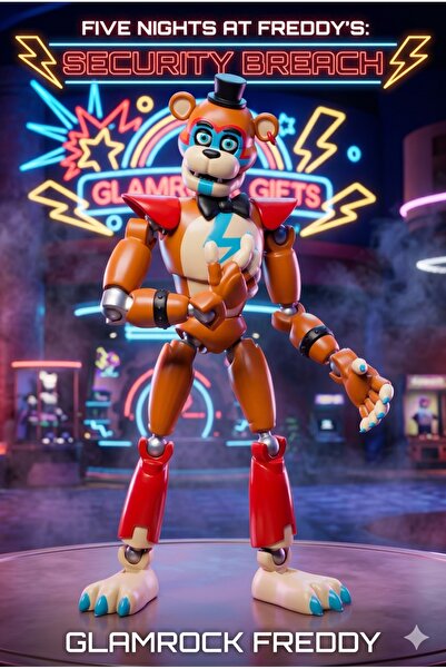 Modellio3D Five Nights at Freddy’s Security Breach Glamrock Freddy 22 cm Hare...