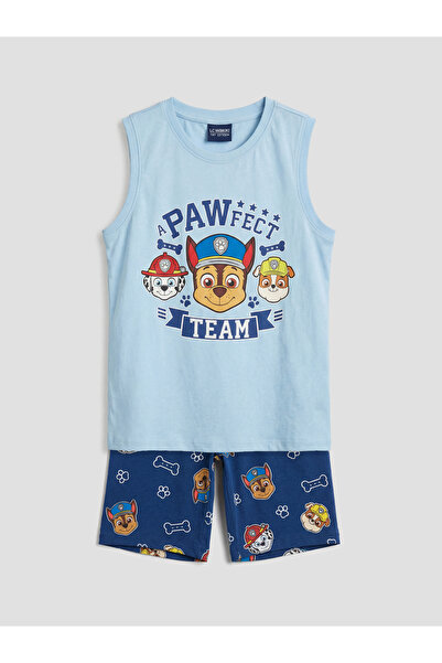 LC Waikiki Set de pijamale scurte pentru băieți, cu imprimeu Paw Patrol