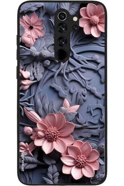Other Θήκη Sonique Σειράς 3D Λουλουδιών για Xiaomi Redmi Note 8 Pro Ροζ 02