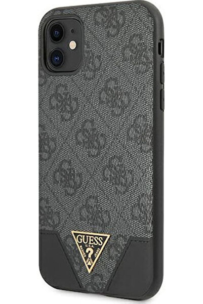 Guess Πίσω Κάλυμμα Πλαστικό Γκρι (iPhone 11) Κωδικός: GUHCN61PU4GHBK